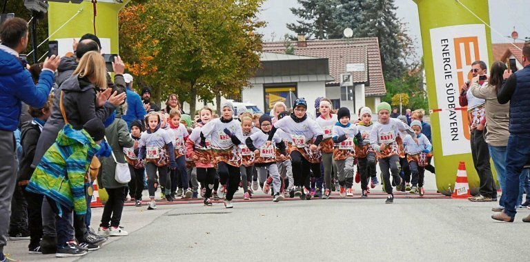 Kinder beim ILE-Gäubodenlauf