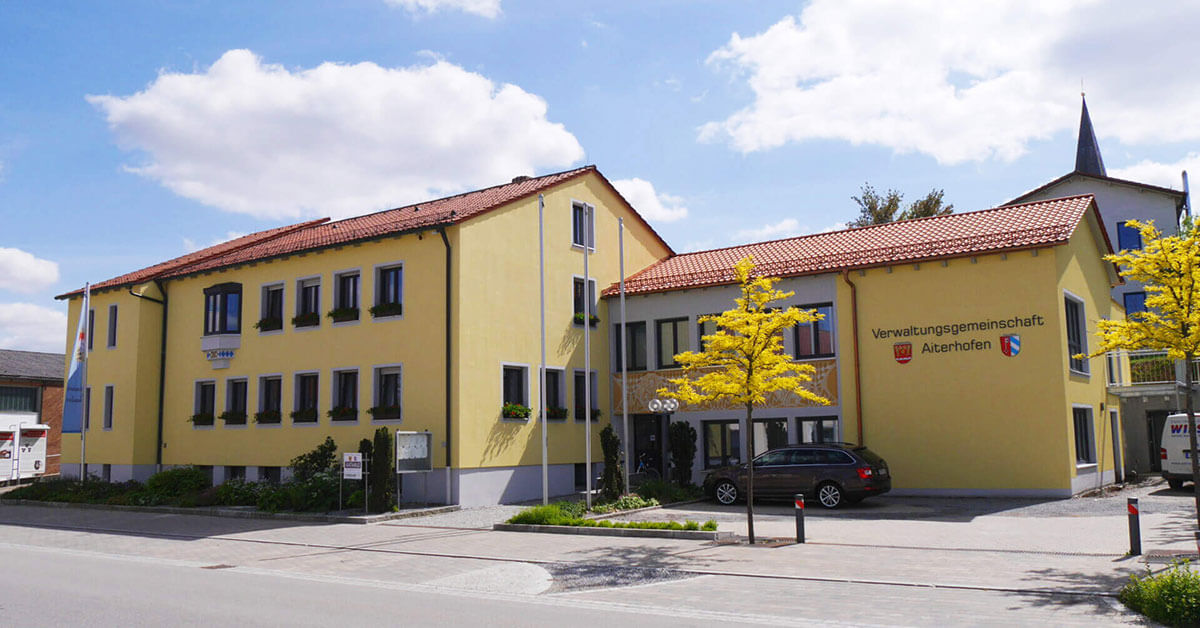 Außenansicht des Rathauses